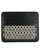 Maison Margiela Eyelet Embellished Cardholder - Black