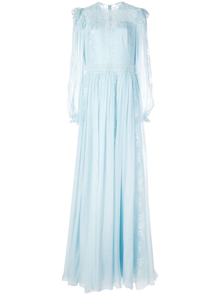 Zuhair Murad Enkei Lace Gown - Blue
