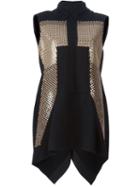 Rick Owens Sequinned Mini Dress, Women's, Size: 40, Black, Polyamide/polyester/cupro/virgin Wool