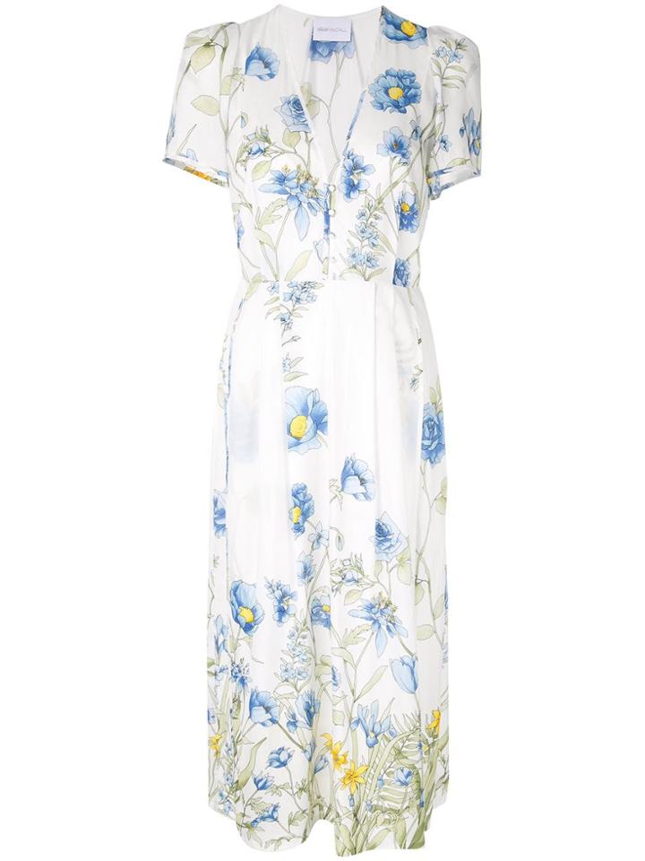 Alice Mccall Flower Girl Midi Dress - White
