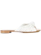 Michael Kors String Knot Detail Sandals - White