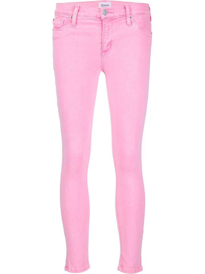 Hudson Skinny Jeans, Women's, Size: 29, Pink/purple, Cotton/polyester/spandex/elastane