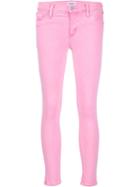 Hudson Skinny Jeans, Women's, Size: 29, Pink/purple, Cotton/polyester/spandex/elastane