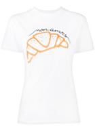 Ganni - Moulin Croissant Print T-shirt - Women - Cotton - L, White, Cotton