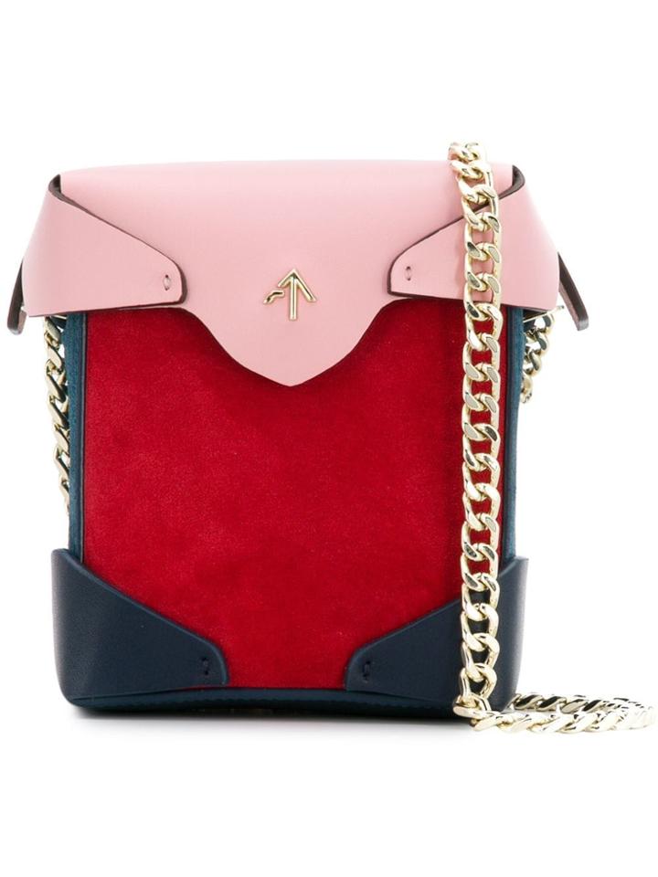 Manu Atelier Micro Pristine Bag - Red