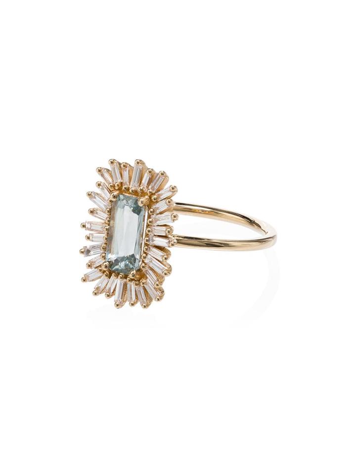 Suzanne Kalan 18kt Yellow Gold Fan Ring