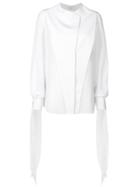 Givenchy Folded-panel Shirt - White
