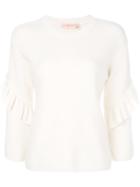 Tory Burch Ashley Sweater - White