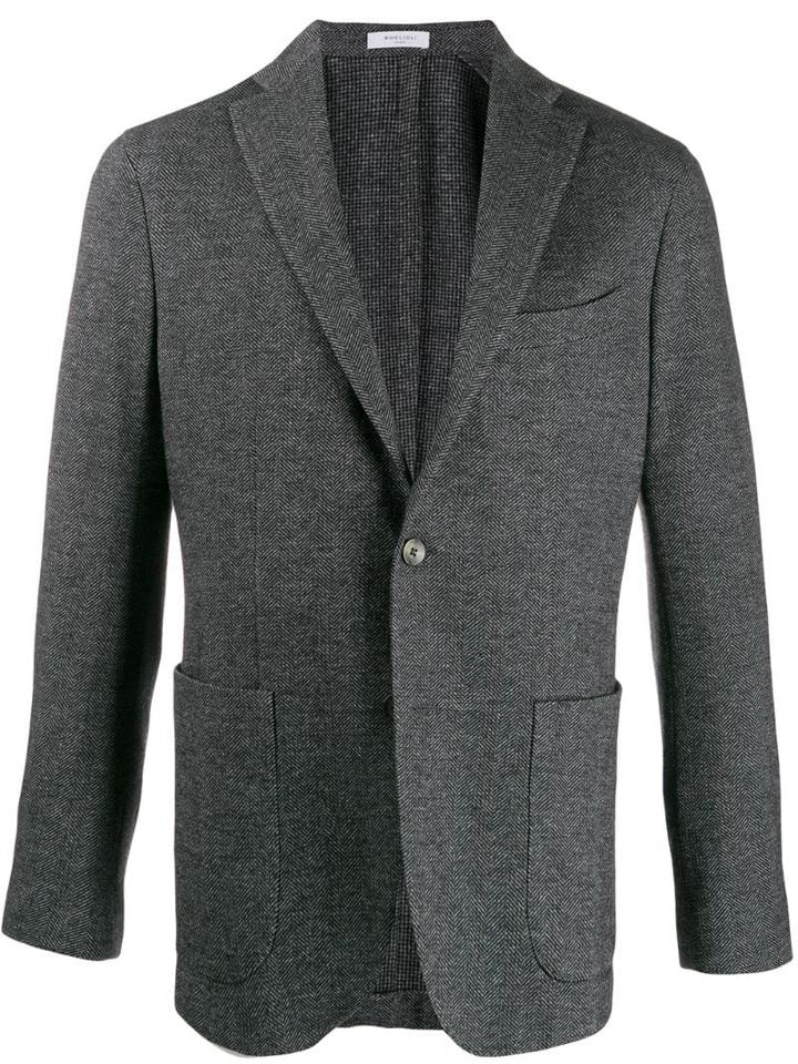 Boglioli Tailored Blazer Jacket - Grey