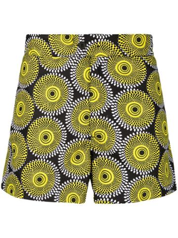 Okun Patrice Printed Swim Shorts - Yellow