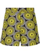 Okun Patrice Printed Swim Shorts - Yellow