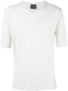 Laneus Lanu V-neck T-shirt, Men's, Size: Small, Nude/neutrals, Cotton
