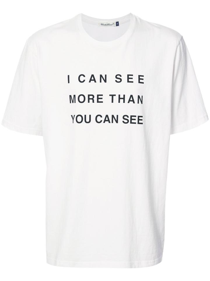 Undercover - Printed T-shirt - Men - Cotton - 3, White, Cotton