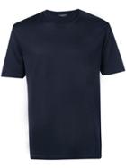 Ermenegildo Zegna Short-sleeve Fitted T-shirt - Blue