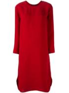 Sofie D'hoore Shift Dress, Women's, Size: 38, Red, Silk