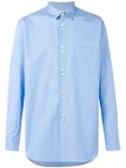 Comme Des Garçons Shirt Double Button Shirt, Men's, Size: Xl, Blue, Cotton