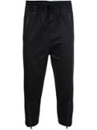 Publish Cropped Zipped Leg Trousers, Men's, Size: 28, Black, Cotton/spandex/elastane