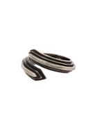 M. Cohen Equinox Bypass Wrap-around Ring - Metallic