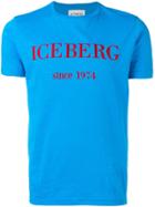 Iceberg Embroidered Logo T-shirt - Blue