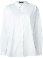 Steffen Schraut Classic Shirt, Women's, Size: 34, White, Cotton/polyester/spandex/elastane