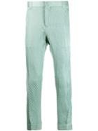 Haider Ackermann Slim-fit Chevron Trousers - Green