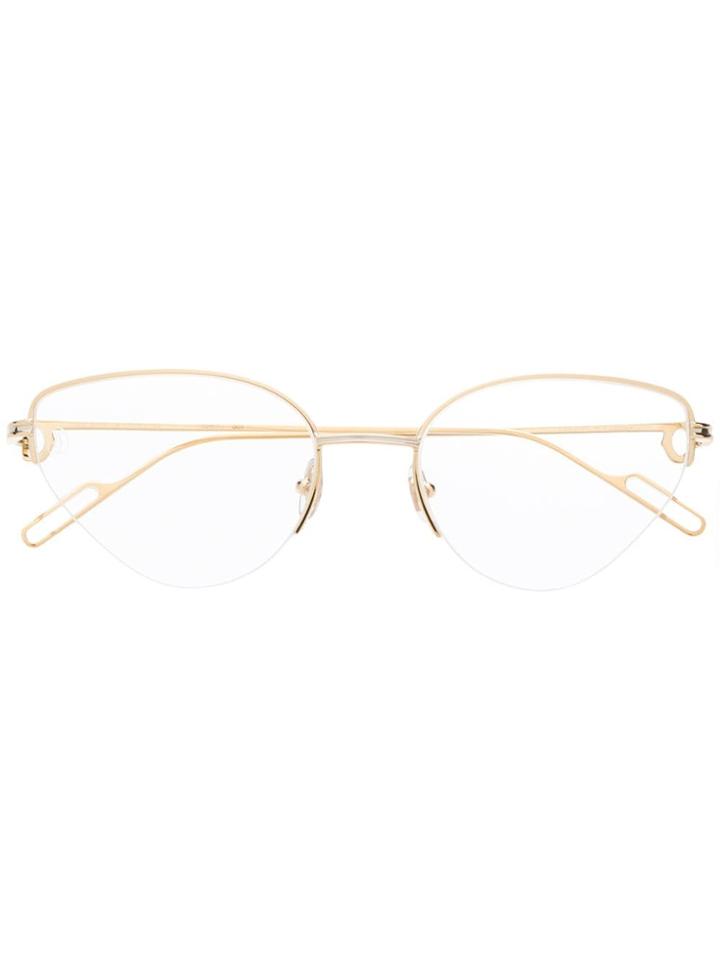 Cartier Rounded Glasses - C001
