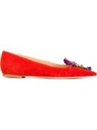 Etro Embellished Ballerinas