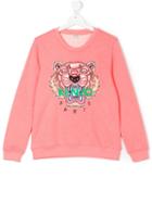 Kenzo Kids Tiger Sweatshirt - Pink