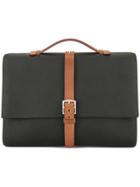 Hermès Vintage Etriviere Document Briefcase Hand Bag - Black