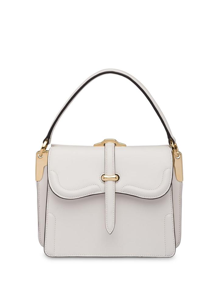 Prada Belle Small Handbag - White