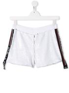 Gaelle Paris Kids Sequin Shorts - White