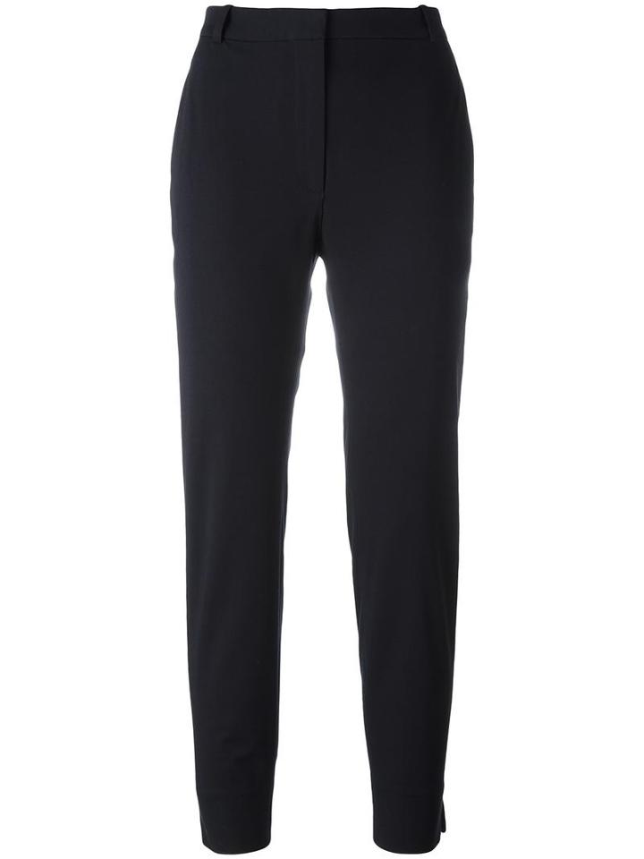 Christian Wijnants 'palm' Trousers, Women's, Size: 40, Blue, Cotton/spandex/elastane