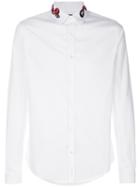Gucci - Gg Kingsnake Collar Shirt - Men - Cotton - 16, White, Cotton