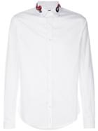 Gucci - Gg Kingsnake Collar Shirt - Men - Cotton - 16, White, Cotton