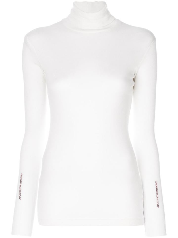 Yang Li Fitted Jumper - White