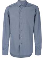 Lanvin Classic Shirt, Men's, Size: 38, Grey, Cotton