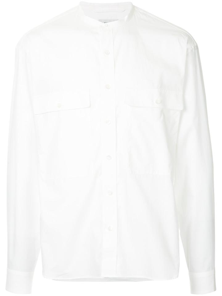 Lemaire Mandarin Collar Shirt - White