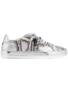 Philipp Plein Low Top Sneakers - Silver