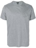 Emporio Armani Embroidered Monogram T-shirt - Grey