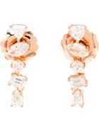 Kimberly Mcdonald 18k Rose Gold Diamond Stud Earrings