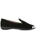Giuseppe Zanotti Design Metallic Detail Slippers - Black