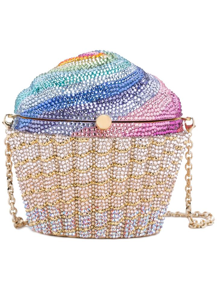 Judith Leiber Couture Rainbow Cupcake Bag - Multicolour