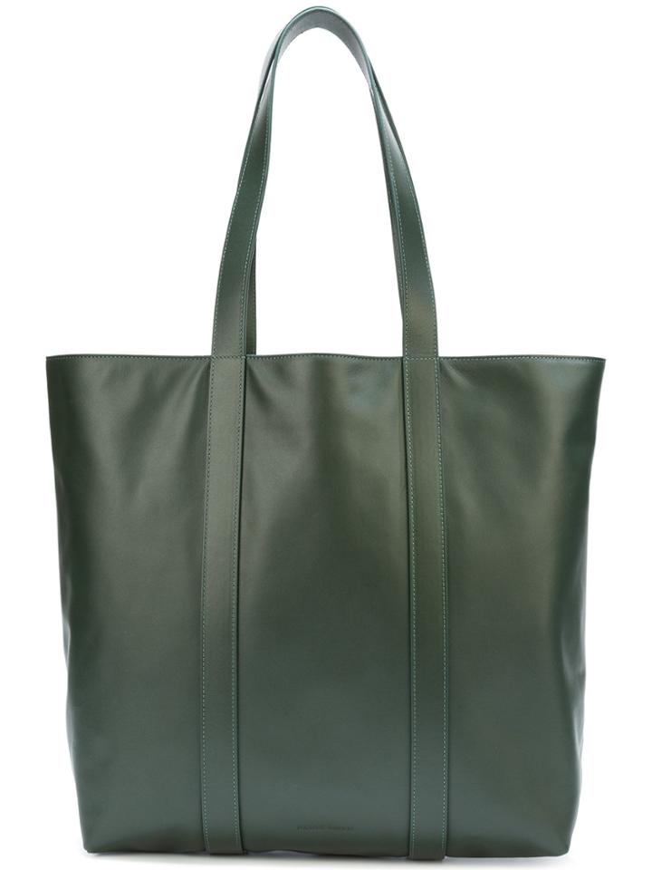 Mansur Gavriel North South Tote Bag - Green