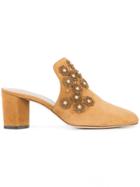 Zac Zac Posen Melania Mules - Brown