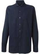 The Gigi Plain Shirt, Men's, Size: 39, Blue, Cotton