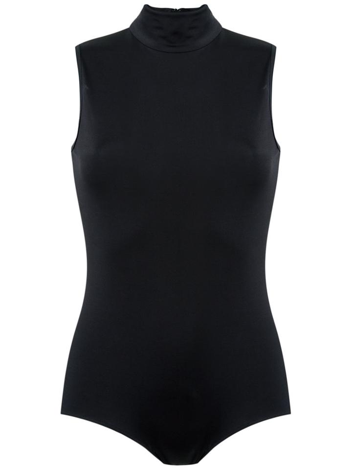 Reinaldo Lourenço - Funnel Neck Body - Women - Cotton - 38, Black, Cotton