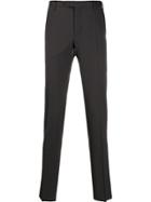 Pt01 Skinny Fit Tailored Trousers - Brown