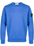 Stone Island Jersey Sweatshirt - Blue