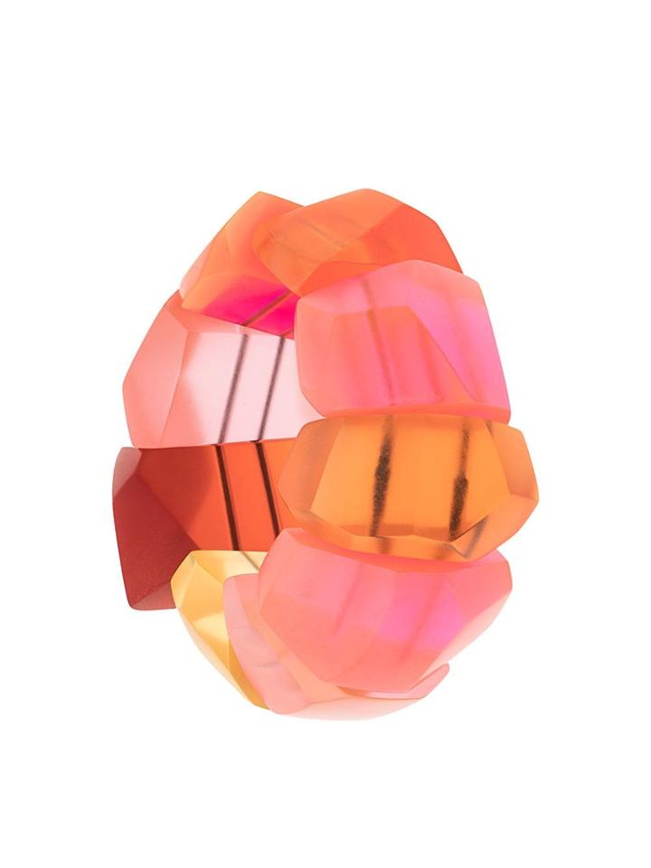 Monies Oversized Stretch Bracelet - Pink