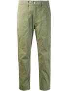 3x1 Simone Cropped Trousers - Green